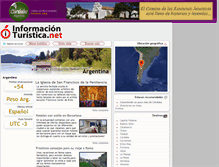 Tablet Screenshot of informacionturistica.net